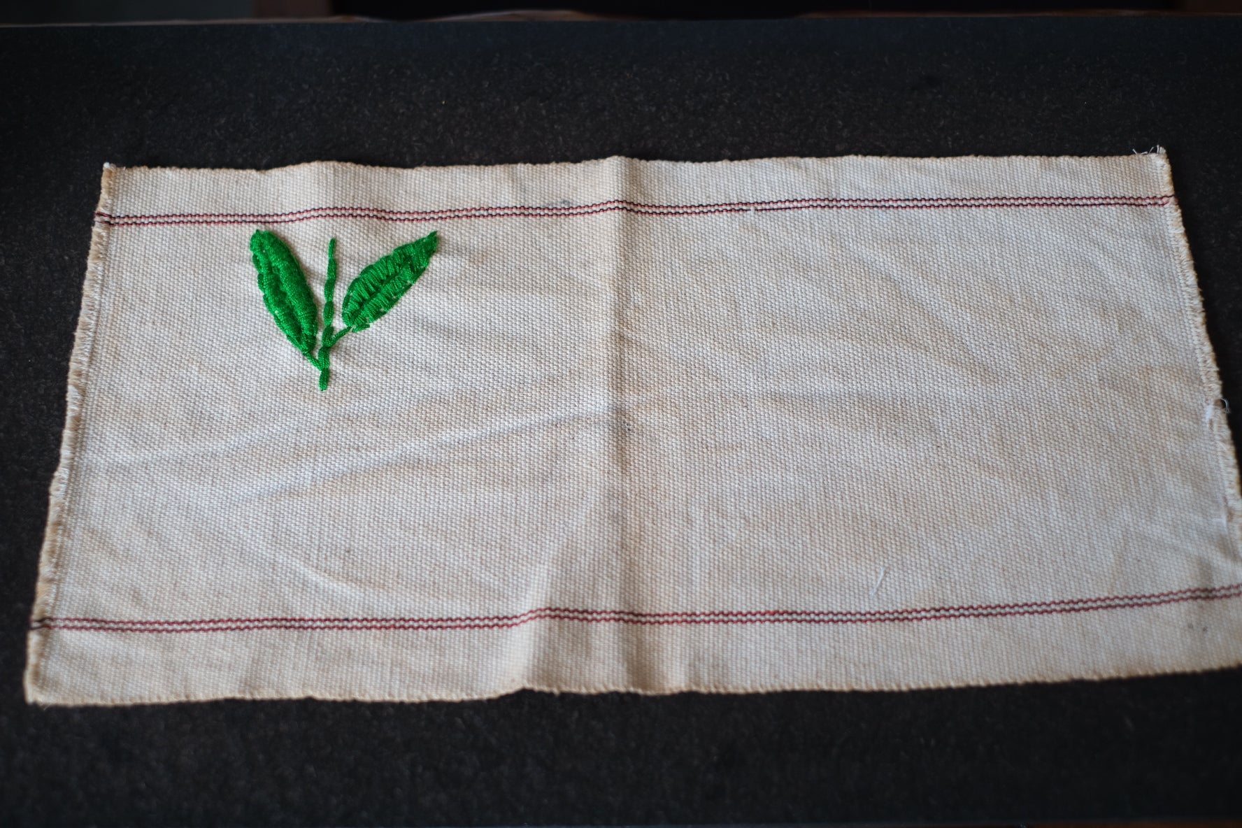 Tea soaked cotton tea cloth