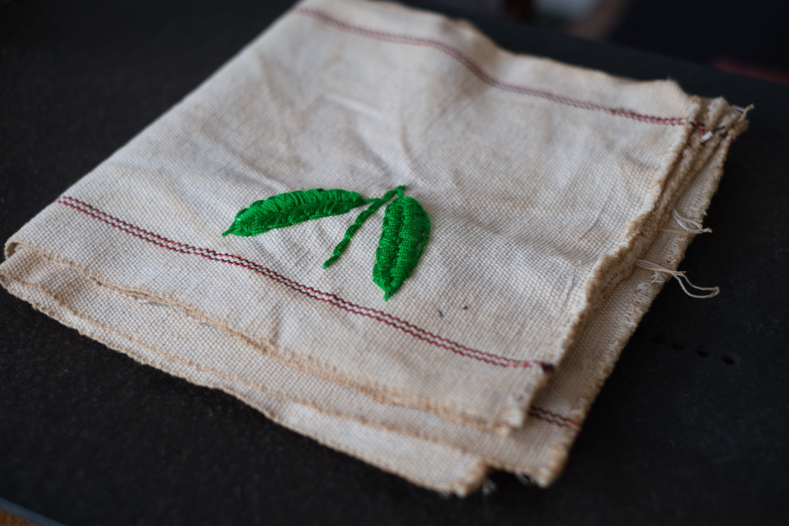 Tea soaked cotton tea cloth