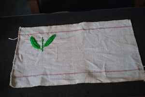 Tea soaked cotton tea cloth