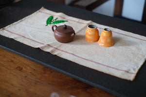 Tea soaked cotton tea cloth