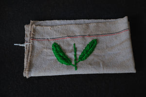 Tea soaked cotton tea cloth