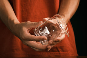 Heavy Glass Pitcher