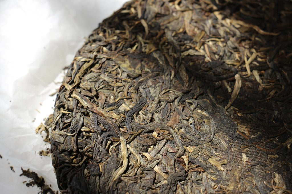vintage pu-erh tea cake